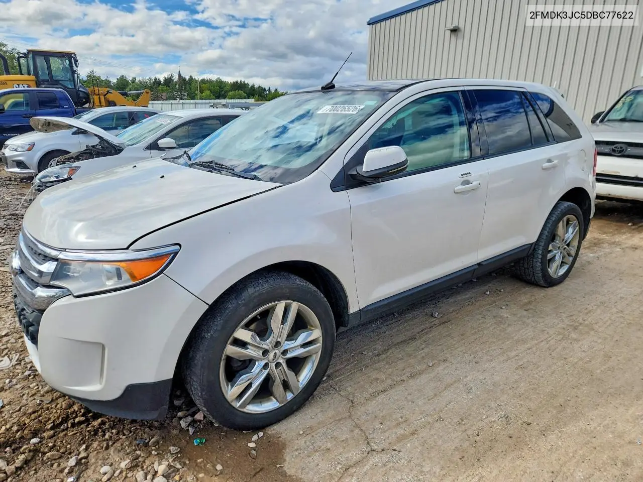 2013 Ford Edge Sel VIN 2FMDK3JC5DBC77622 фото 1