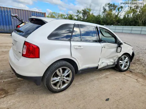 2013 Ford Edge Sel VIN 2FMDK3JC5DBC77622 фото 3