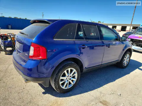 2013 Ford Edge Sel VIN 2FMDK3JC8DBC81003 фото 3