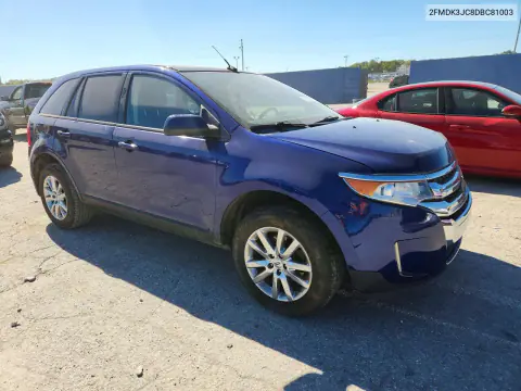 2013 Ford Edge Sel VIN 2FMDK3JC8DBC81003 фото 4