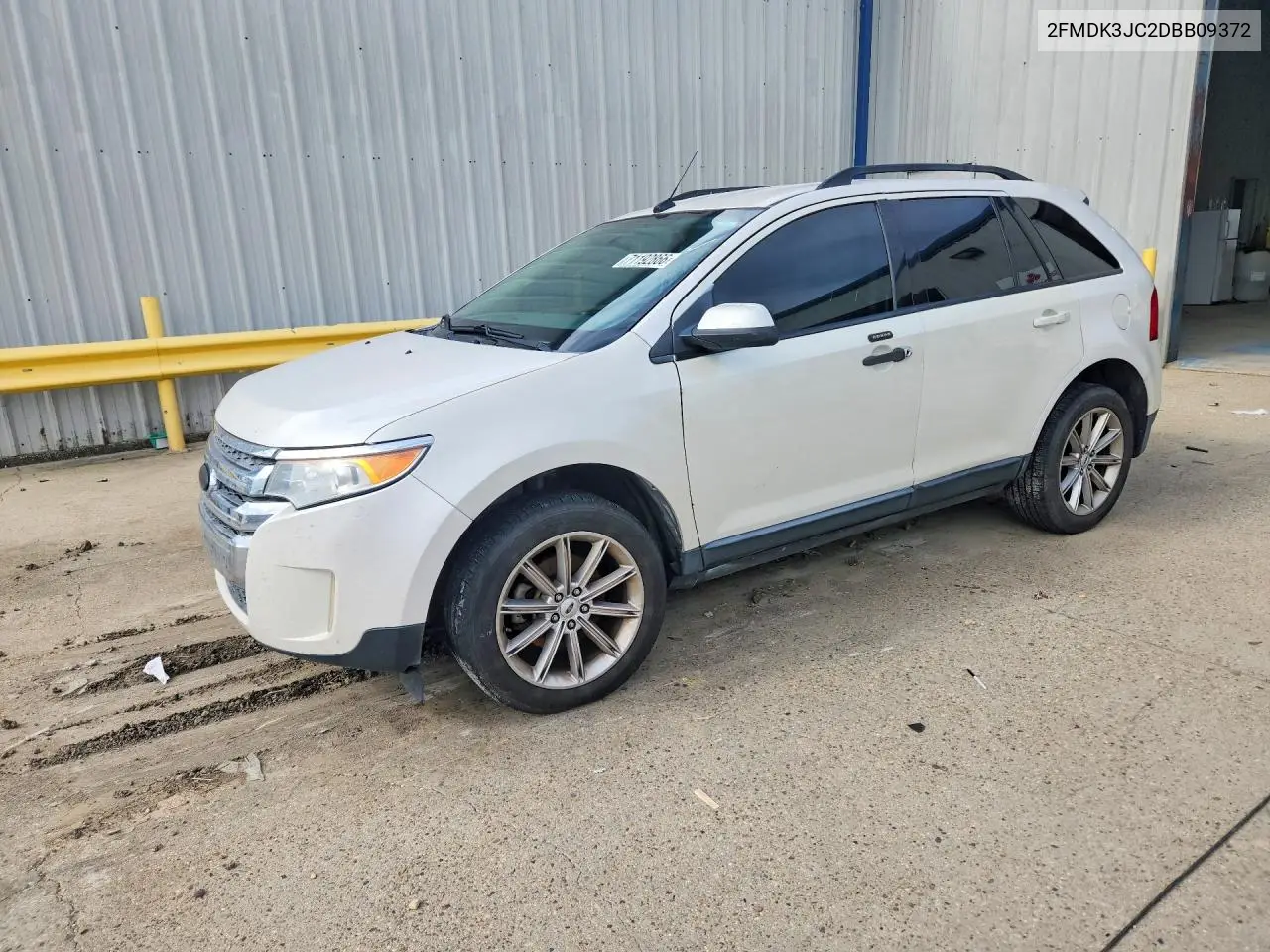 2013 Ford Edge Sel VIN 2FMDK3JC2DBB09372 фото 1