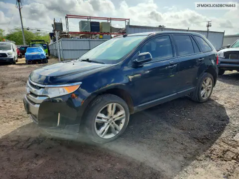 2013 Ford Edge Sel VIN 2FMDK3JC6DBC96843 фото 1