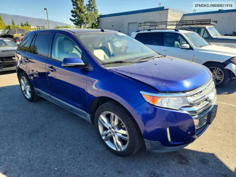 2013 Ford Edge Sel VIN 2FMDK3J98DBB21918 фото 4