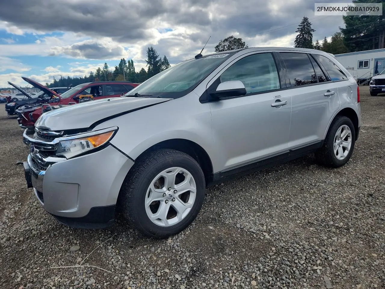 2013 Ford Edge Sel VIN 2FMDK4JC4DBA10929 фото 1