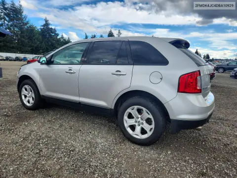 2013 Ford Edge Sel VIN 2FMDK4JC4DBA10929 фото 2