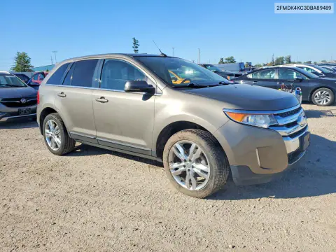 2013 Ford Edge Limited VIN 2FMDK4KC3DBA89489 фото 4