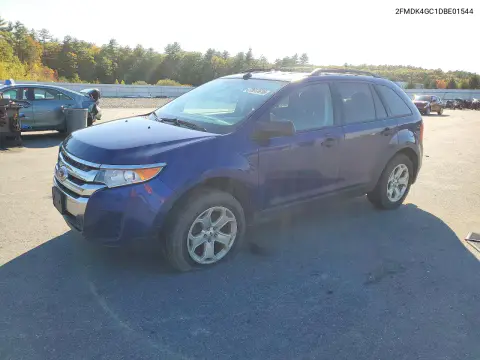 2FMDK4GC1DBE01544 — 2013 Ford EDGE, Передняя часть, фото до ремонта