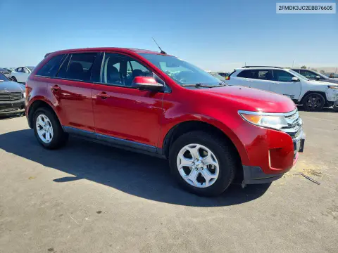 2014 Ford Edge Sel VIN 2FMDK3JC2EBB76605 фото 4