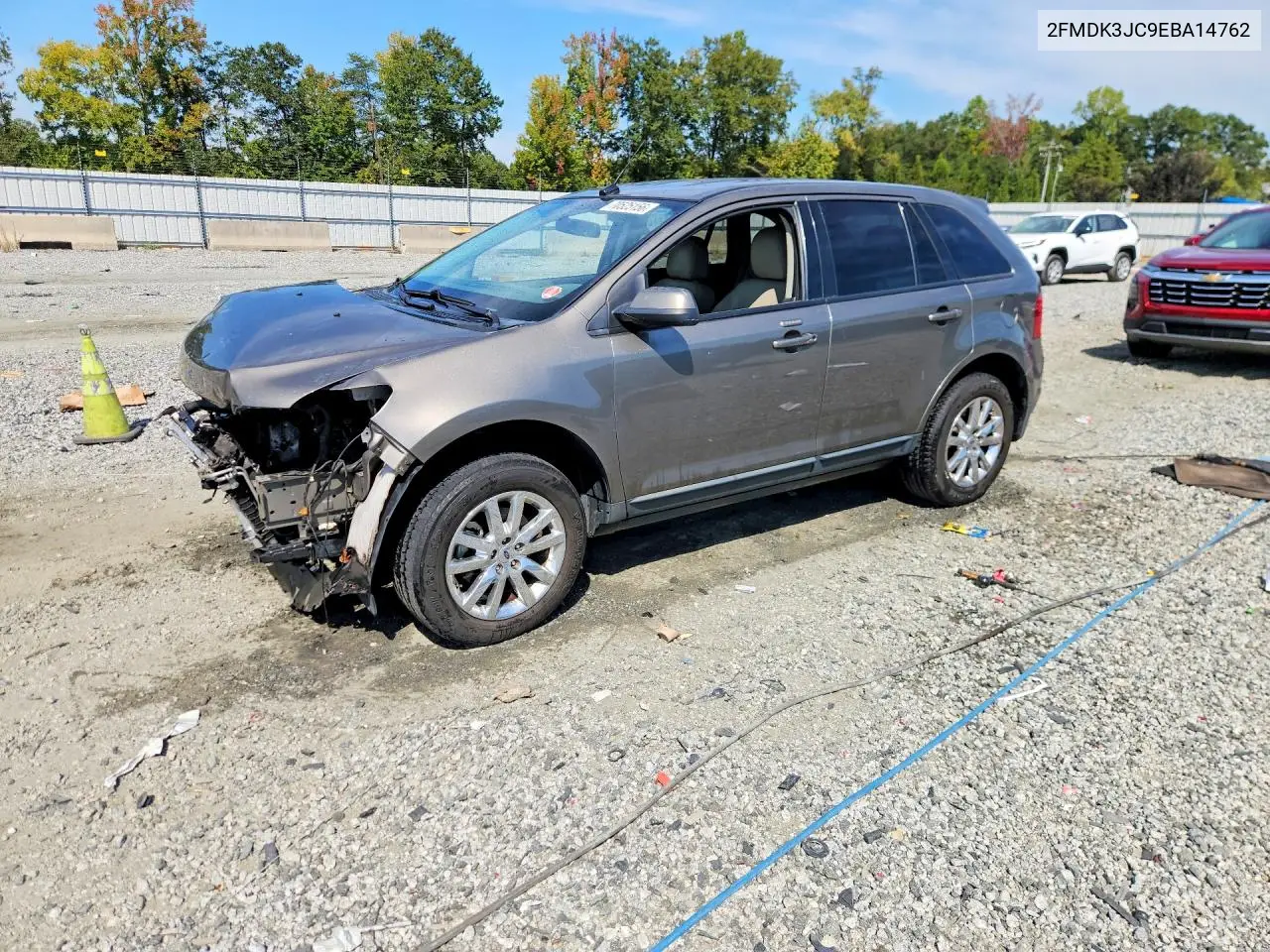 2014 Ford Edge Sel VIN 2FMDK3JC9EBA14762 фото 1