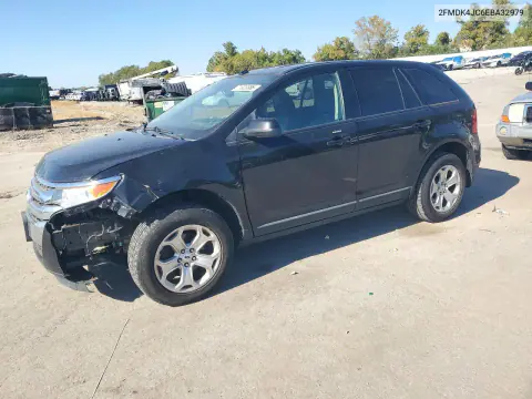 2FMDK4JC6EBA32979 — 2014 Ford EDGE, Передняя часть, фото до ремонта