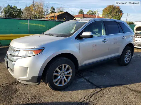 2FMDK4KC2EBA41600 — 2014 Ford EDGE, Задняя часть, фото до ремонта