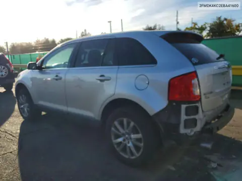 2014 Ford Edge Limited VIN 2FMDK4KC2EBA41600 фото 2