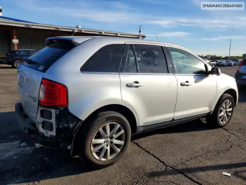 2014 Ford Edge Limited VIN 2FMDK4KC2EBA41600 фото 3