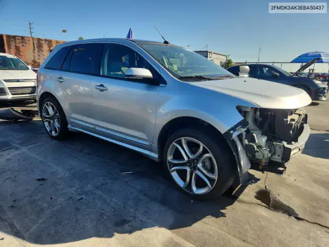 2014 Ford Edge Sport VIN 2FMDK3AK3EBA50437 фото 4