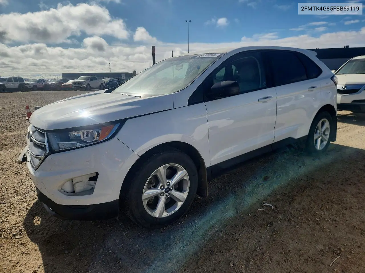 2015 Ford Edge Se VIN 2FMTK4G85FBB69119 фото 1