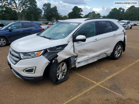 2FMPK3J99FBC17220 — 2015 Ford EDGE, Боковая часть, фото до ремонта