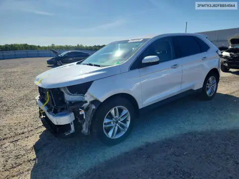 2FMTK3J82FBB54564 — 2015 Ford EDGE, Передняя часть, фото до ремонта