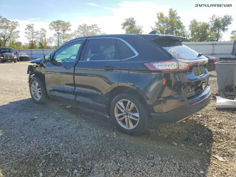 2015 Ford Edge Sel VIN 2FMTK4J99FBB76589 фото 2