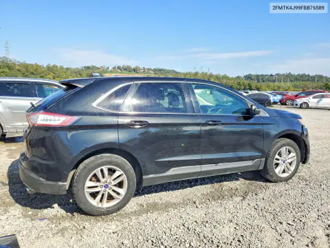 2015 Ford Edge Sel VIN 2FMTK4J99FBB76589 фото 3