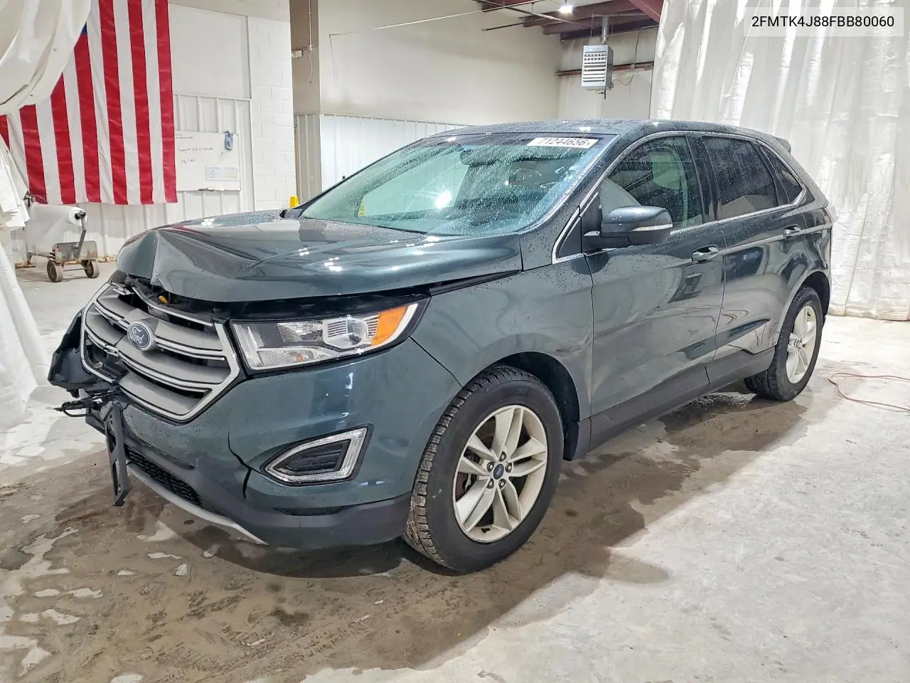2015 Ford Edge Sel VIN 2FMTK4J88FBB80060 фото 1