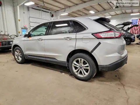 2015 Ford Edge Sel VIN 2FMTK4J97FBC38524 фото 2