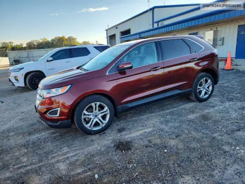 2FMTK3K92FBB08580 — 2015 Ford EDGE, Естественный износ, фото до ремонта