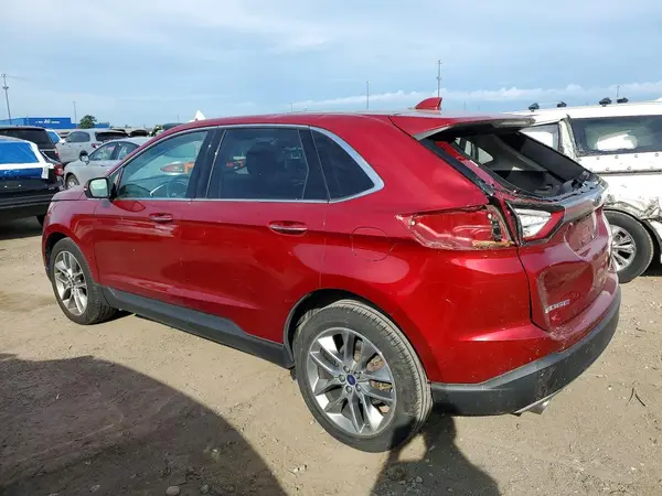 2FMPK4K8XGBB10710 — 2016 Ford EDGE, фото 2 с аукциона Copart, Задняя часть