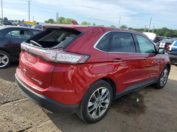2FMPK4K8XGBB10710 — 2016 Ford EDGE, фото 3 с аукциона Copart, Задняя часть