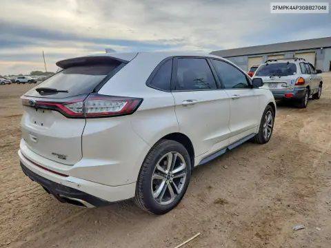 2016 Ford Edge Sport VIN 2FMPK4AP3GBB27048 фото 3