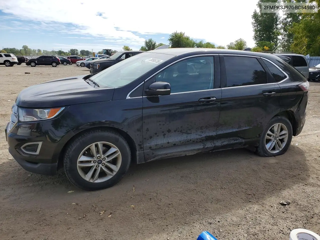 2016 Ford Edge Sel VIN 2FMPK3J97GBC54980 фото 1