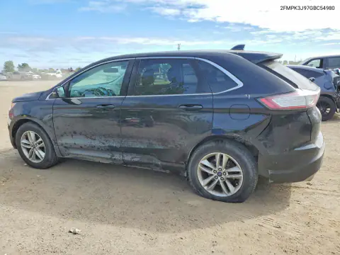 2016 Ford Edge Sel VIN 2FMPK3J97GBC54980 фото 2
