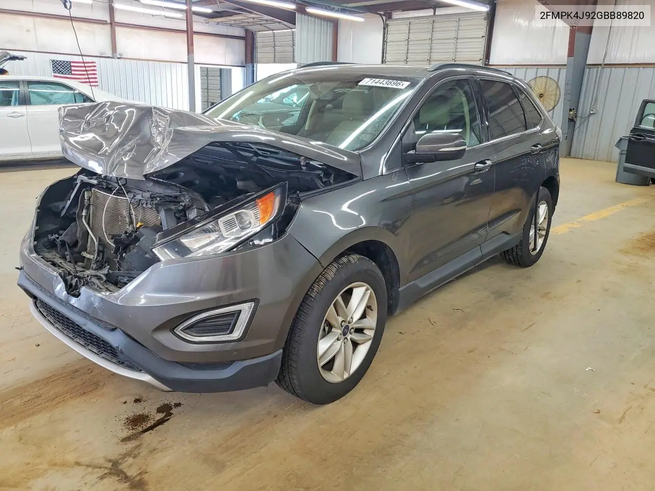 2016 Ford Edge Sel VIN 2FMPK4J92GBB89820 фото 1