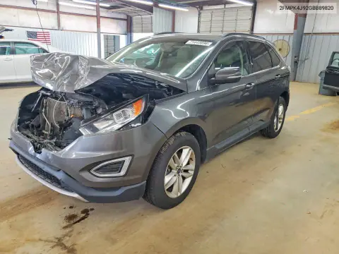 2FMPK4J92GBB89820 — 2016 Ford EDGE, Передняя часть, фото до ремонта