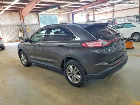 2016 Ford Edge Sel VIN 2FMPK4J92GBB89820 фото 2