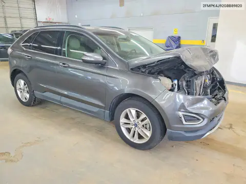 2016 Ford Edge Sel VIN 2FMPK4J92GBB89820 фото 4