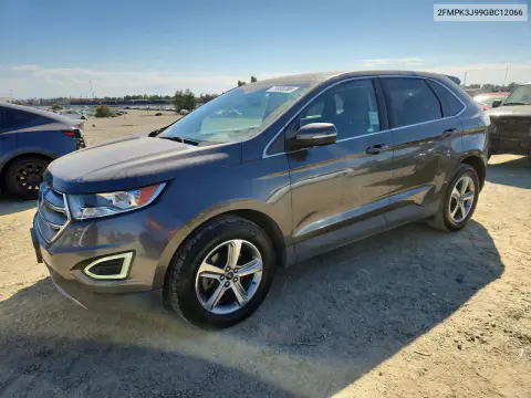 2FMPK3J99GBC12066 — 2016 Ford EDGE, Задняя часть, фото до ремонта
