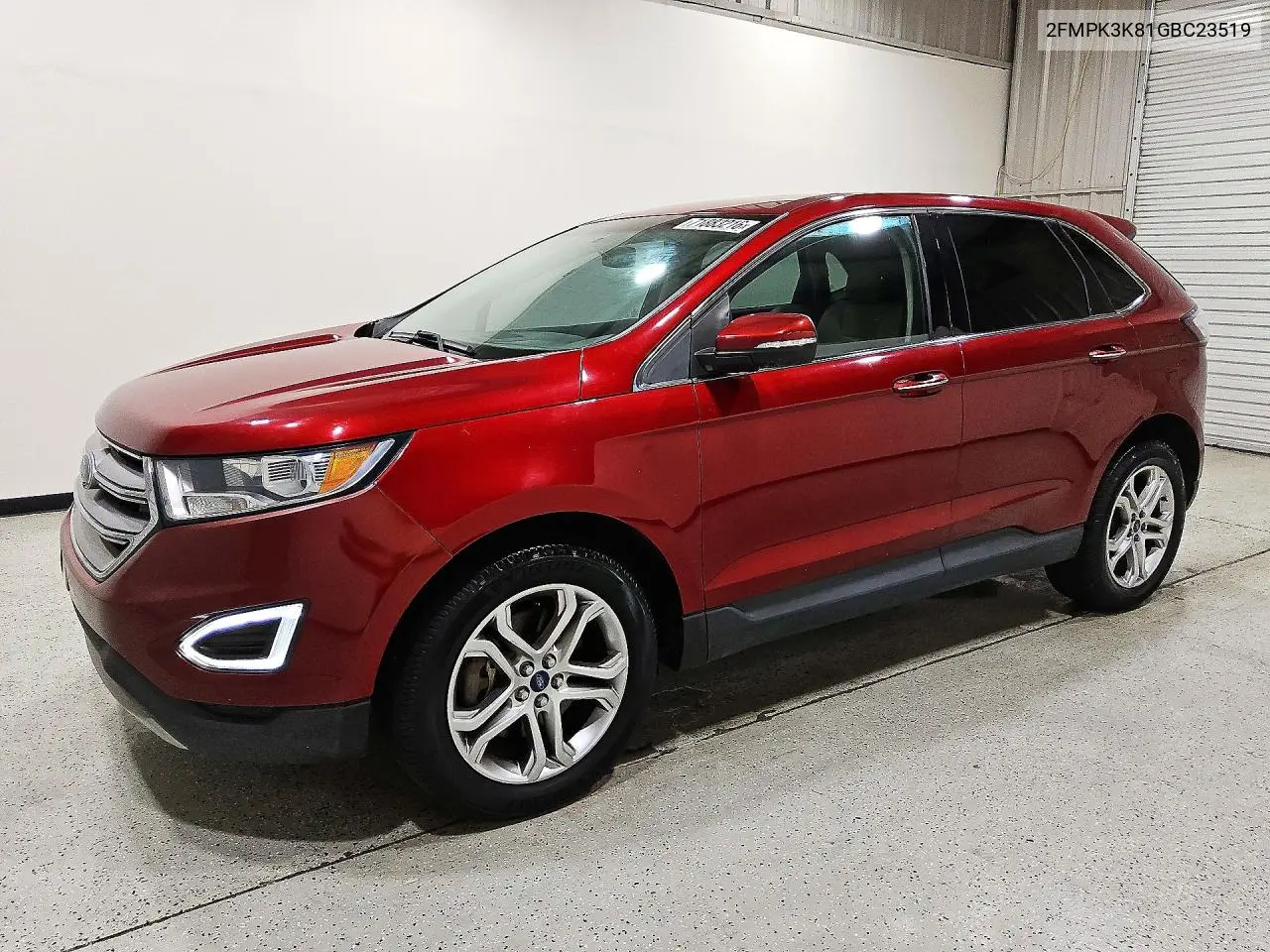 2016 Ford Edge Titanium VIN 2FMPK3K81GBC23519 фото 1