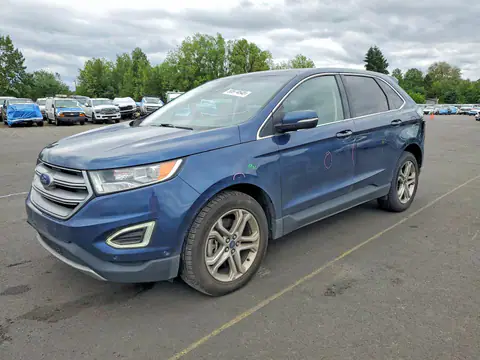 2FMPK4K81HBC27335 — 2017 Ford EDGE, Задняя часть (Rear End), фото до ремонта