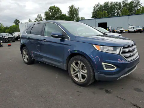 2FMPK4K81HBC27335 — 2017 Ford EDGE, фото 4 с аукциона Copart 14.10.2026, Задняя часть