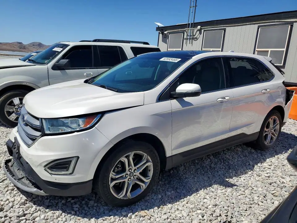 2FMPK4K91HBC54995 Ford EDGE 2017 — повреждение Задняя часть, фото до ремонта