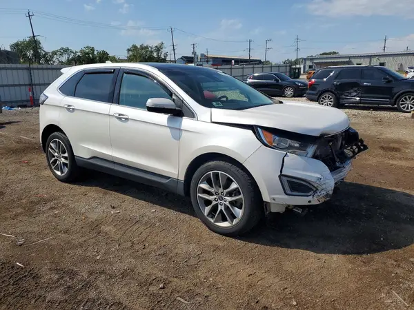 2FMPK4K9XHBC32719 — 2017 Ford EDGE, фото 4 с аукциона Copart, Передняя часть