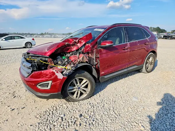 2FMPK3J98HBB42738 — 2017 Ford EDGE, Передняя часть (Front End), фото до ремонта