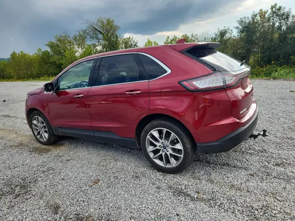 2FMPK4K98HBC11240 — 2017 Ford EDGE, фото 2 с аукциона Copart, Передняя часть