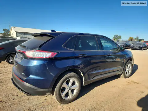 2017 Ford Edge Se VIN 2FMPK4G96HBB58966 фото 3