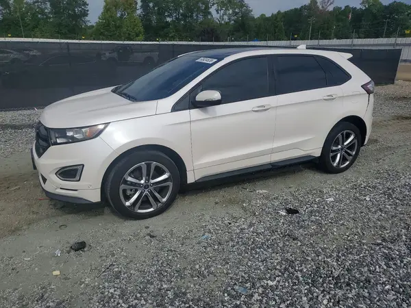 2FMPK4AP8JBB77385 — 2018 Ford EDGE, Задняя часть (Rear End), фото до ремонта