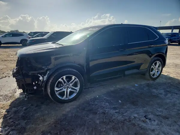 2FMPK3K90JBB06384 — 2018 Ford EDGE, Передняя часть (Front End), фото до ремонта