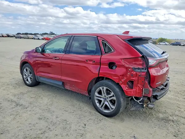 2FMPK4K92JBC16245 — 2018 Ford EDGE, фото 2 с аукциона Copart, Задняя часть