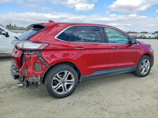 2FMPK4K92JBC16245 — 2018 Ford EDGE, фото 3 с аукциона Copart, Задняя часть