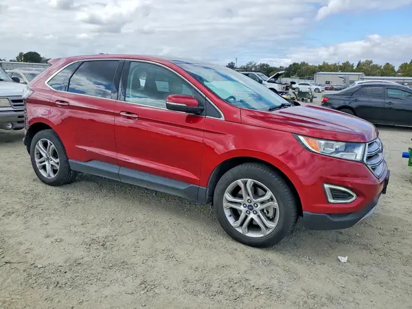 2FMPK4K92JBC16245 — 2018 Ford EDGE, фото 4 с аукциона Copart, Задняя часть