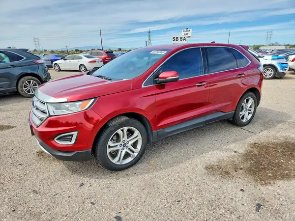 2FMPK4K93JBB74927 — 2018 Ford EDGE, Задняя часть (Rear End), фото до ремонта